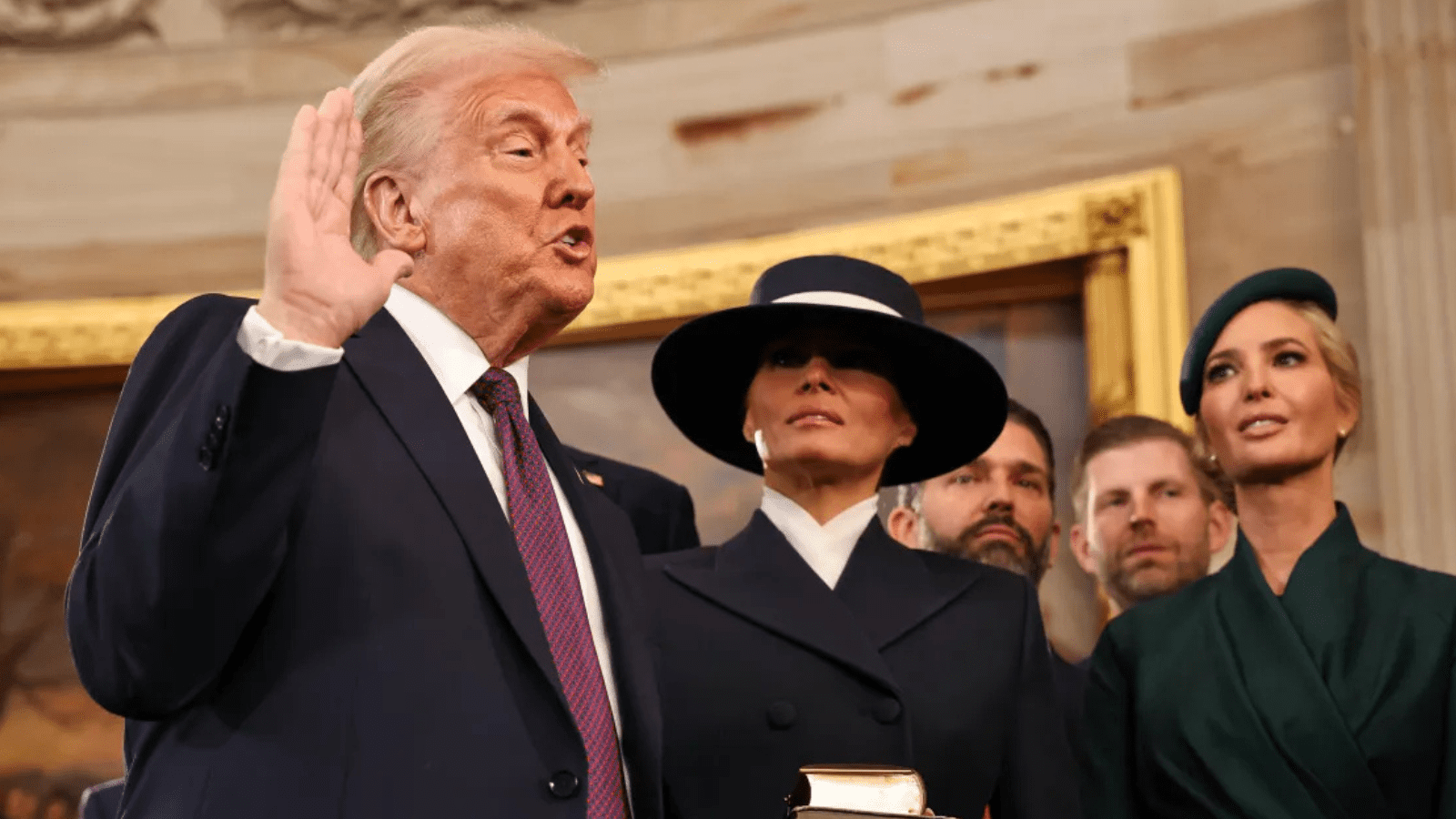 Donald Trump Takes Oath as 47th President of USA