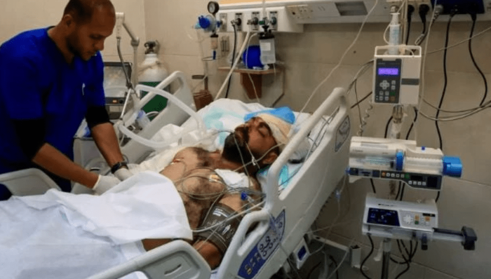 Gaza Humanitarian Crisis: Father in ICU After Israeli Strike