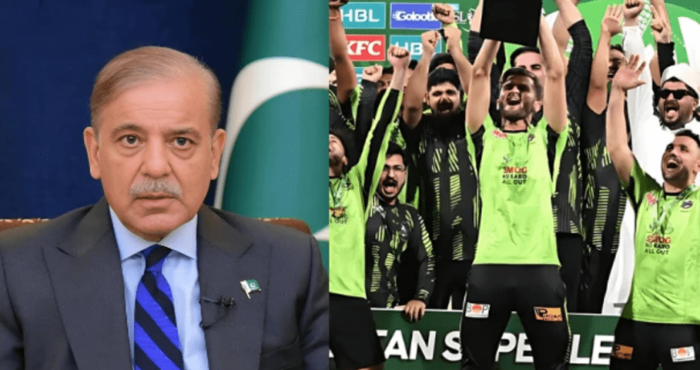 HBL PSL 2025 Final: PM Congratulates Lahore Qalandars