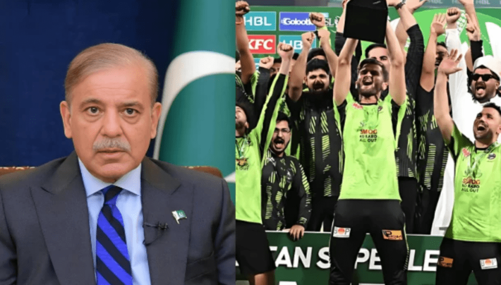 HBL PSL 2025 Final: PM Congratulates Lahore Qalandars