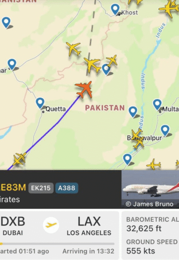 Pakistan Airspace Key for Global Flights