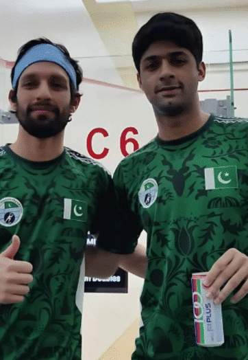 Pakistani Squash Duo Dominates Stage at Asian Championship