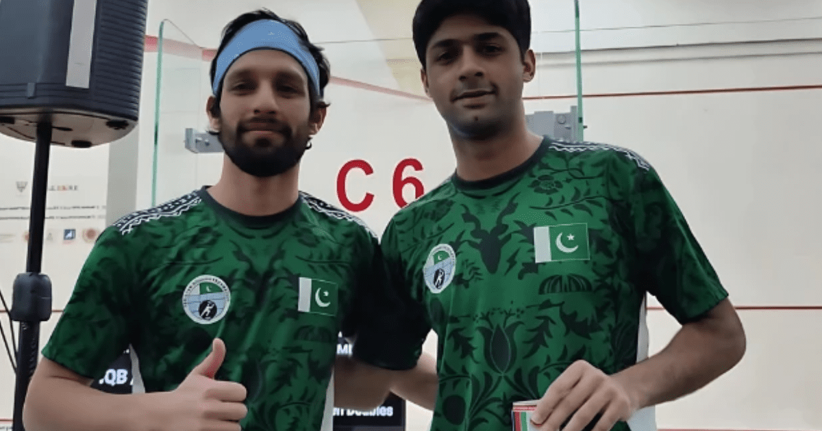 Pakistani Squash Duo Dominates Stage at Asian Championship