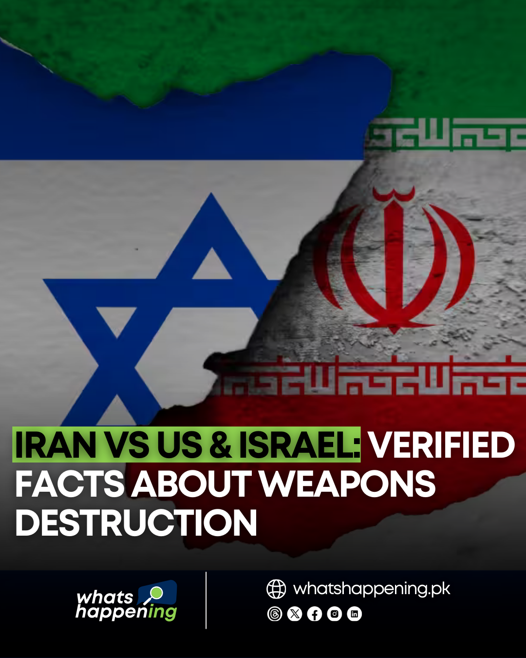 Iran vs US & Israel: Verified Facts About Weapons Destruction