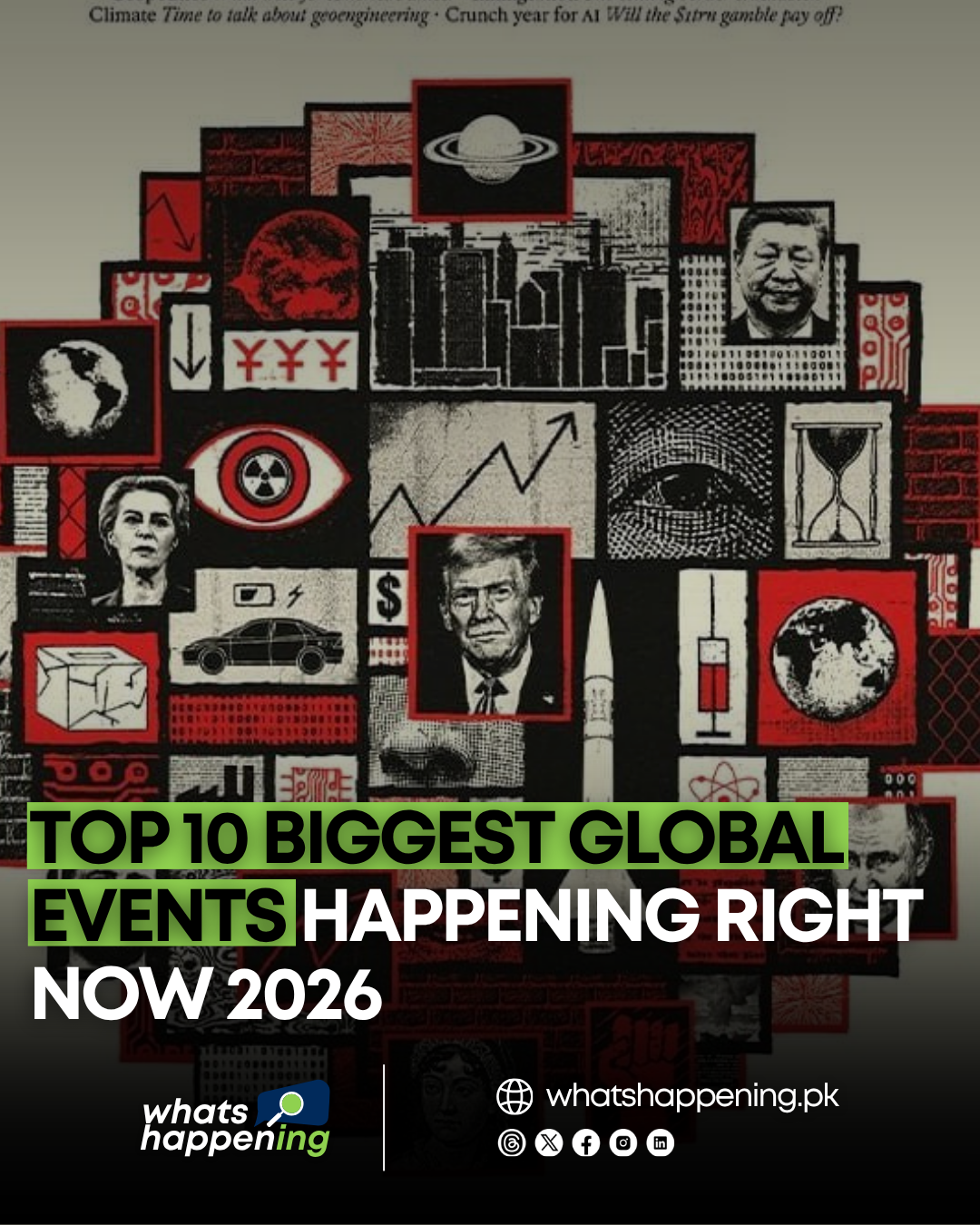 Top 10 Biggest Global Events Happening Right Now (2026).